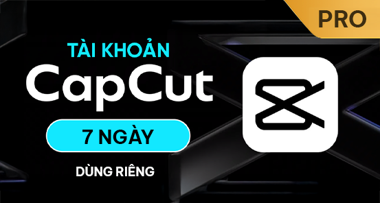 Capcut Pro 7 Ngày