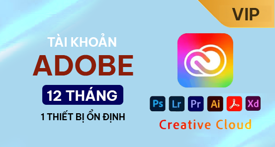 Chi tiết Tài khoản Adobe Creative Cloud 1 Năm Dùng Ổn Định 1 Thiết Bị ...